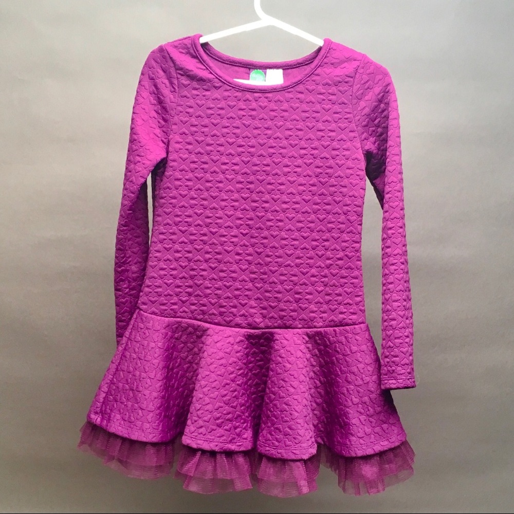 Dollie & Me Girls purple dress size 8